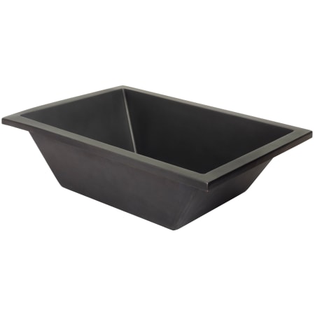 Thompson Traders Tonala 19" Rectangular Copper Dual Mount Bathroom Sink Matte Black