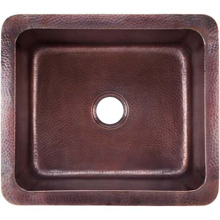 Thompson Traders Rivera 17" Single Basin Bar Sink for Undermount or Drop-In Installations Black Copper