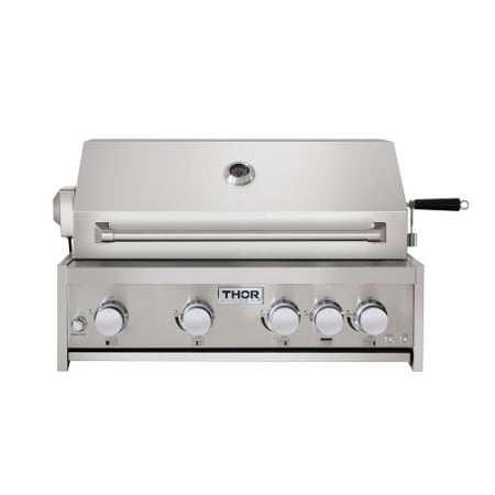 Thor Kitchen 32 Inch 4-Burner Built-In Gas Grill with Rotisserie Stainless Steel