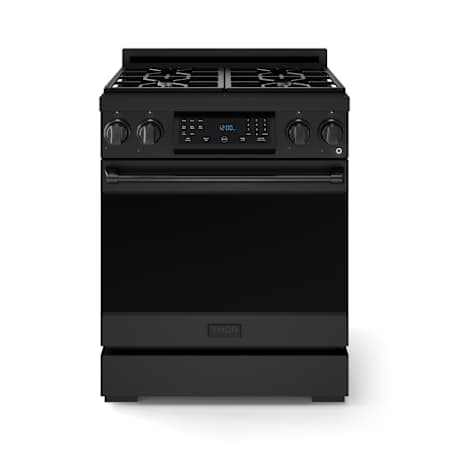Thor Kitchen Gordon Ramsay 4.5 Cu. Ft. Free Standing Gas Range with High Performance Dual Burners Matte Black