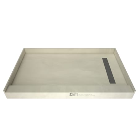 Tile Redi Redi Trench 33" x 60" Rectangular Shower Base with Single Threshold and Right Drain Tileable