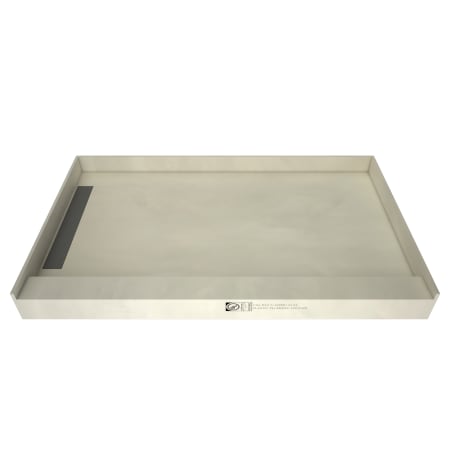Tile Redi WonderFall Trench 48" x 60" Rectangular Shower Base with Single Threshold and Left Drain Tileable