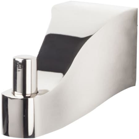 Top Knobs Aqua Bath Single Robe Hook Polished Nickel