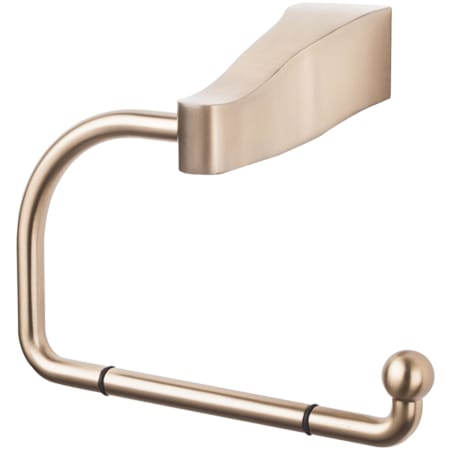 Top Knobs Aqua Bath Tissue Hook Brushed Bronze
