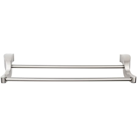Top Knobs Aqua Bath 18 Inch Double Towel Bar Brushed Satin Nickel