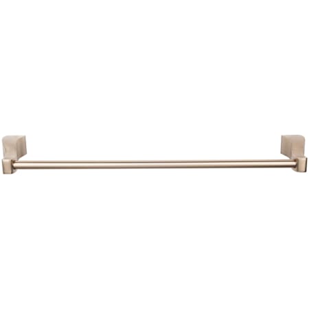 Top Knobs Aqua Bath 24 Inch Single Towel Bar Brushed Bronze