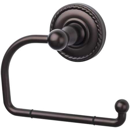Top Knobs Edwardian Bath Tissue Hook Rope Backplate Oil Rubbed Bronze