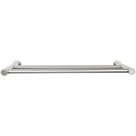 Top Knobs Hopewell Bath 30 Inch Double Towel Bar Brushed Satin Nickel