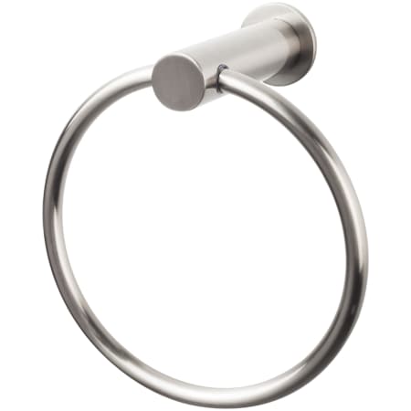 Top Knobs Hopewell Bath Towel Ring Brushed Satin Nickel