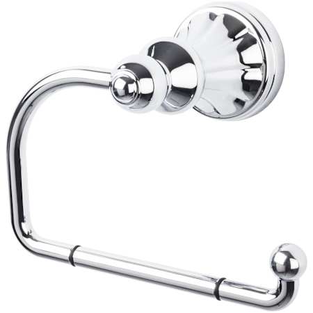 Top Knobs Hudson Bath Tissue Hook Polished Chrome