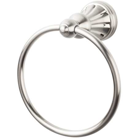 Top Knobs Hudson Bath Towel Ring Brushed Satin Nickel