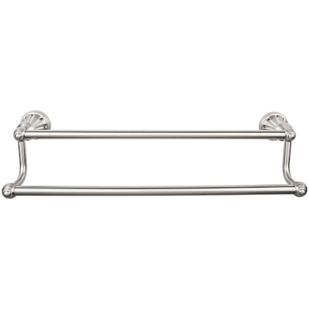 Top Knobs Hudson Bath 18 Inch Double Towel Bar Brushed Satin Nickel