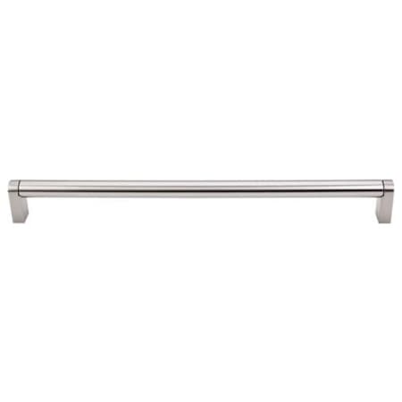 Top Knobs Pennington 11-3/8 Inch Center to Center Handle Cabinet Pull from the Bar Pulls Series - 10 Pack Brushed Satin Nickel