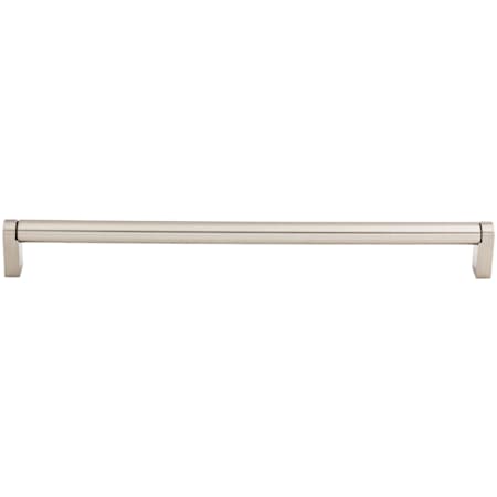 Top Knobs Pennington 18-7/8 Inch Center to Center Handle Cabinet Pull from the Bar Pulls Collection Brushed Satin Nickel