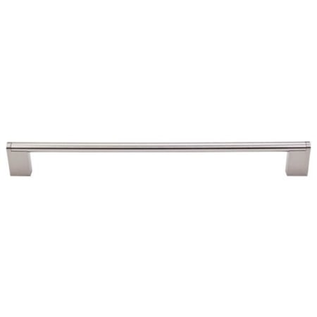 Top Knobs Princetonian 11-3/8 Inch Center to Center Handle Cabinet Pull from the Bar Pulls Series - 10 Pack Brushed Satin Nickel