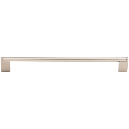 Top Knobs Princetonian 18-7/8 Inch Center to Center Handle Cabinet Pull from the Bar Pulls Collection Brushed Satin Nickel