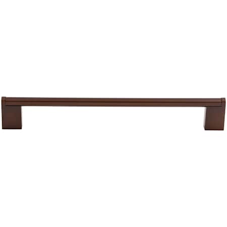Top Knobs Princetonian 8-13/16 Inch Center to Center Handle Cabinet Pull from the Bar Pulls Collection Oil Rubbed Bronze