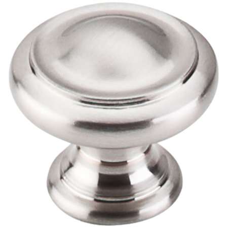 Top Knobs Dome 1-1/8 Inch Mushroom Cabinet Knob from the Nouveau III Collection Brushed Satin Nickel