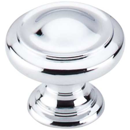 Top Knobs Dome 1-1/8 Inch Mushroom Cabinet Knob from the Nouveau III Collection Polished Chrome