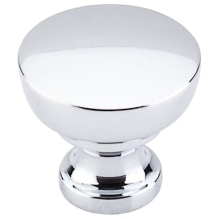 Top Knobs Bergen 1-1/4 Inch Mushroom Cabinet Knob from the Dakota Collection Polished Chrome