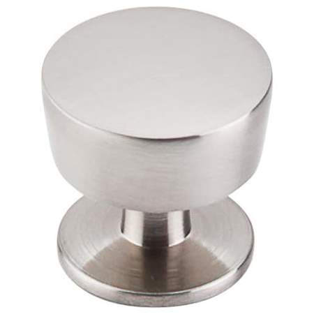 Top Knobs Essex 1-3/16 Inch Mushroom Cabinet Knob from the Nouveau III Collection Brushed Satin Nickel