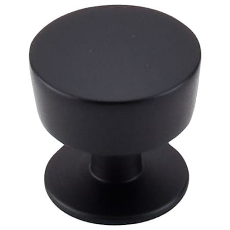 Top Knobs Essex 1-3/16 Inch Mushroom Cabinet Knob from the Nouveau III Collection Flat Black
