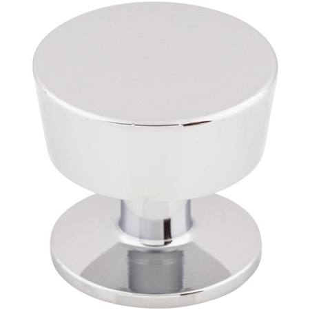 Top Knobs Essex 1-3/16 Inch Mushroom Cabinet Knob from the Nouveau III Collection Polished Chrome