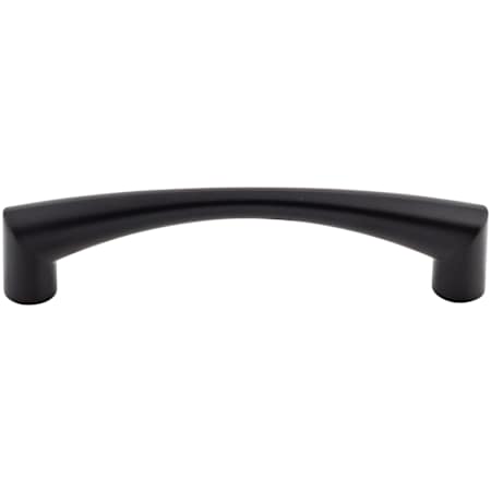 Top Knobs Hidra 5-1/16 Inch Center to Center Handle Cabinet Pull from the Nouveau III Collection Flat Black