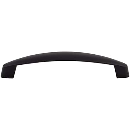 Top Knobs Boro 5-1/16 Inch Center to Center Handle Cabinet Pull from the Nouveau III Collection Flat Black