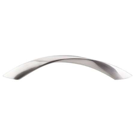 Top Knobs Twist 5 Inch (128 mm) Center to Center Arch Cabinet Pull from the Nouveau III Series - 10 Pack Brushed Satin Nickel