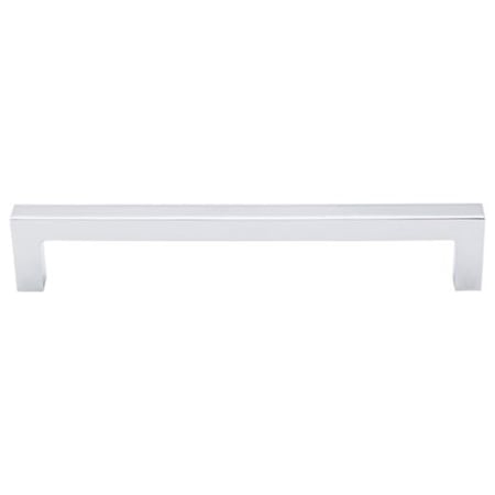 Top Knobs Square 6-5/16 Inch Center to Center Handle Cabinet Pull from the Nouveau III Series - 10 Pack Polished Chrome