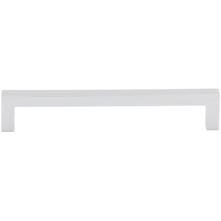 Top Knobs Square 6-5/16 Inch Center to Center Handle Cabinet Pull from the Nouveau III Collection Polished Chrome