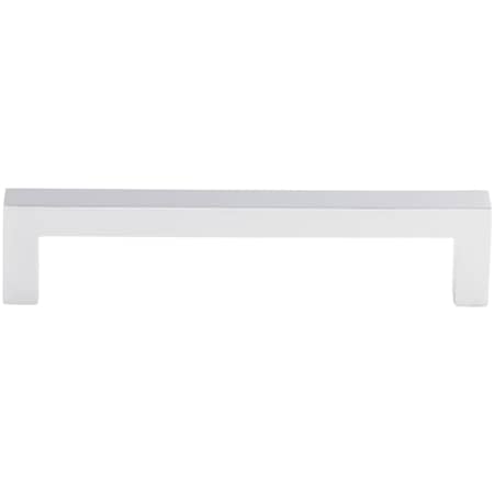 Top Knobs Square 5-1/16 Inch Center to Center Handle Cabinet Pull from the Nouveau III Collection Polished Chrome