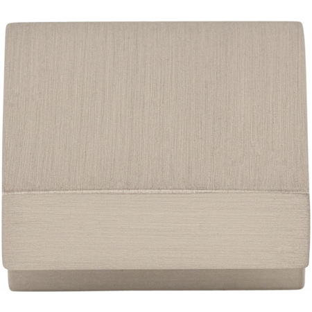 Top Knobs Square 5/8 Inch Center to Center Finger Cabinet Pull from the Asbury Collection Brushed Satin Nickel