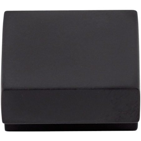Top Knobs Square 5/8 Inch Center to Center Finger Cabinet Pull from the Nouveau III Collection Flat Black