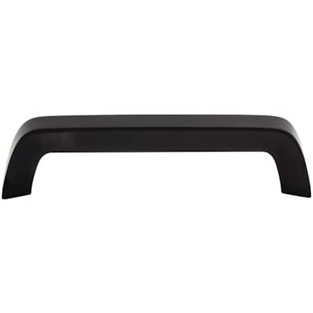 Top Knobs Tapered 5-1/16 Inch Center to Center Handle Cabinet Pull from the Nouveau III Collection Flat Black