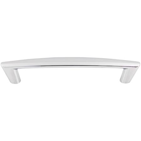 Top Knobs Tinley 5-1/16 Inch Center to Center Handle Cabinet Pull from the Nouveau III Collection Polished Chrome