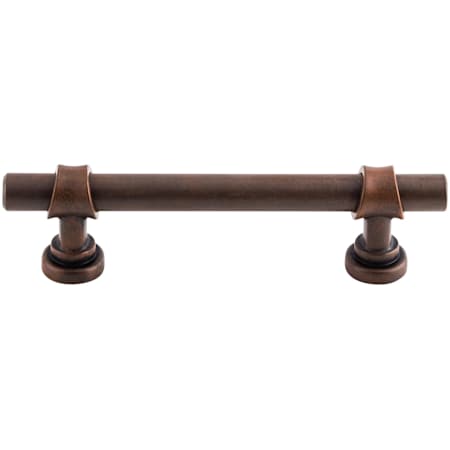 Top Knobs Bit 3-3/4 Inch Center to Center Bar Cabinet Pull from the Dakota Collection Patina Rouge