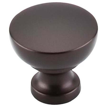 Top Knobs Bergen 1-1/4 Inch Mushroom Cabinet Knob from the Dakota Collection Oil Rubbed Bronze