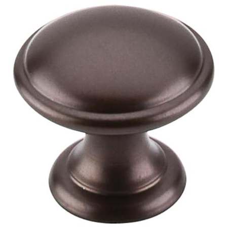 Top Knobs Rounded 1-1/4 Inch Mushroom Cabinet Knob from the Dakota Collection Oil Rubbed Bronze