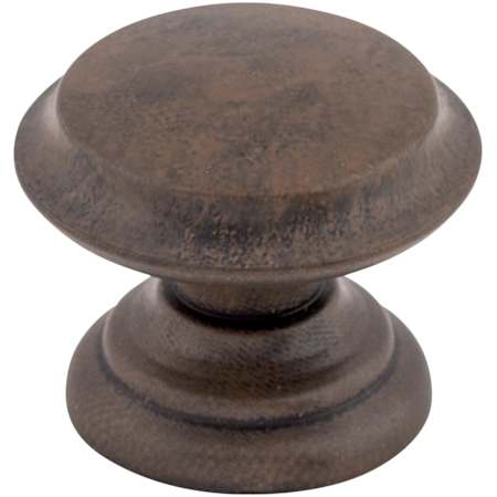 Top Knobs Flat 1-3/8 Inch Mushroom Cabinet Knob from the Dakota Collection Patina Rouge