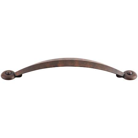 Top Knobs Angle 5-1/16 Inch Center to Center Handle Cabinet Pull from the Dakota Collection Patina Rouge