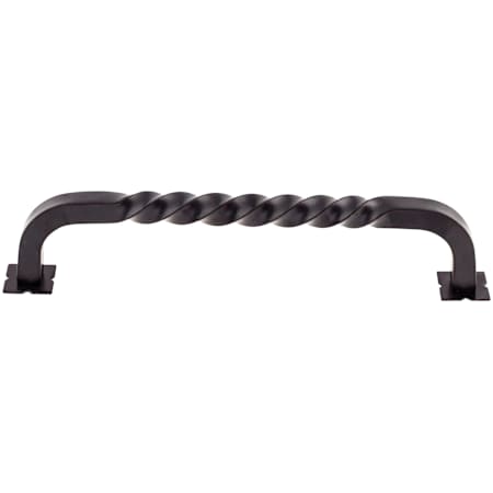Top Knobs Twist 7 Inch Center to Center Appliance Pull from the Appliance Collection Patina Black