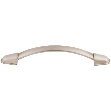 Top Knobs Buckle 5-1/16 Inch Center to Center Handle Cabinet Pull from the Asbury Collection Brushed Satin Nickel