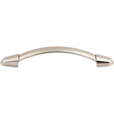 Top Knobs Buckle 5-1/16 Inch Center to Center Handle Cabinet Pull from the Asbury Collection Polished Nickel