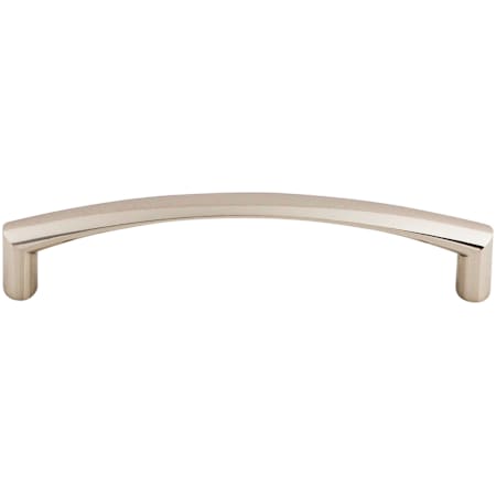 Top Knobs Griggs 5-1/16 Inch Center to Center Handle Cabinet Pull from the Asbury Collection Polished Nickel
