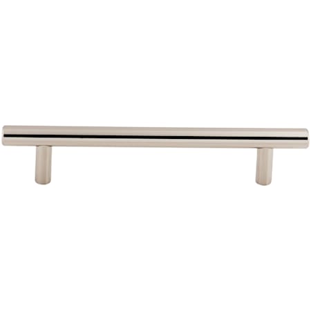 Top Knobs Hopewell 5-1/16 Inch Center to Center Bar Cabinet Pull from the Asbury Collection Polished Nickel