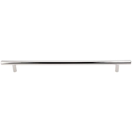 Top Knobs Hopewell 11-3/8 Inch Center to Center Bar Cabinet Pull from the Asbury Collection Polished Nickel