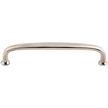 Top Knobs Charlotte 6 Inch Center to Center Handle Cabinet Pull from the Asbury Collection Polished Nickel