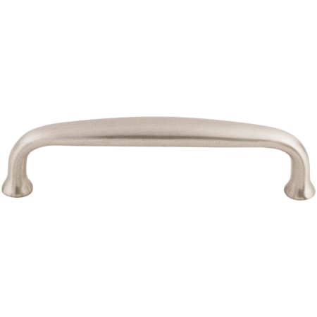 Top Knobs Charlotte 4 Inch Center to Center Handle Cabinet Pull from the Asbury Collection Brushed Satin Nickel